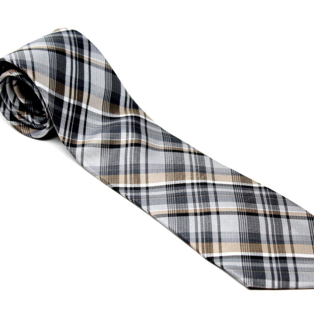 The Tie Bar Mens Silk Necktie 3.5"